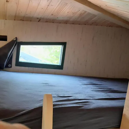 Tiny Haus Blanker Hans Auf Dem Campingplatz Strandgut Cuxhaven Esterno foto