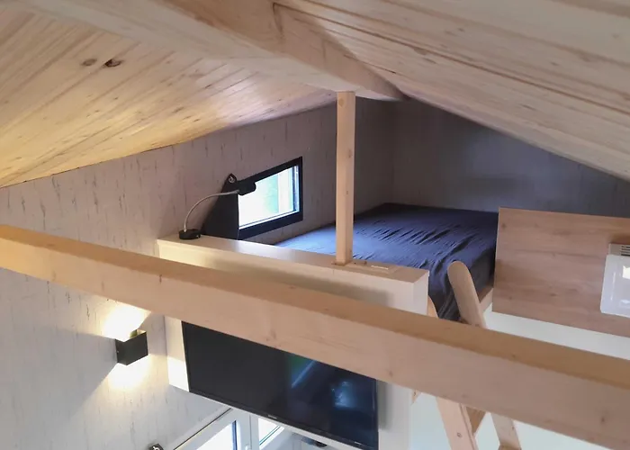 Tiny Haus Blanker Hans Auf Dem Campingplatz Strandgut
