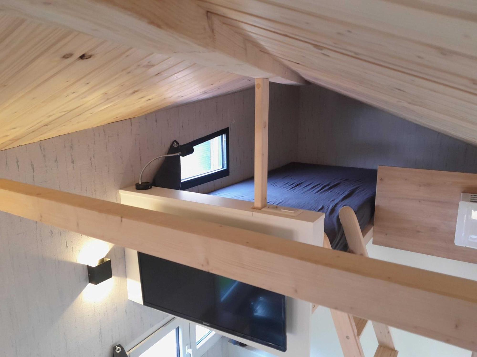 Tiny Haus Blanker Hans Auf Dem Strandgut
