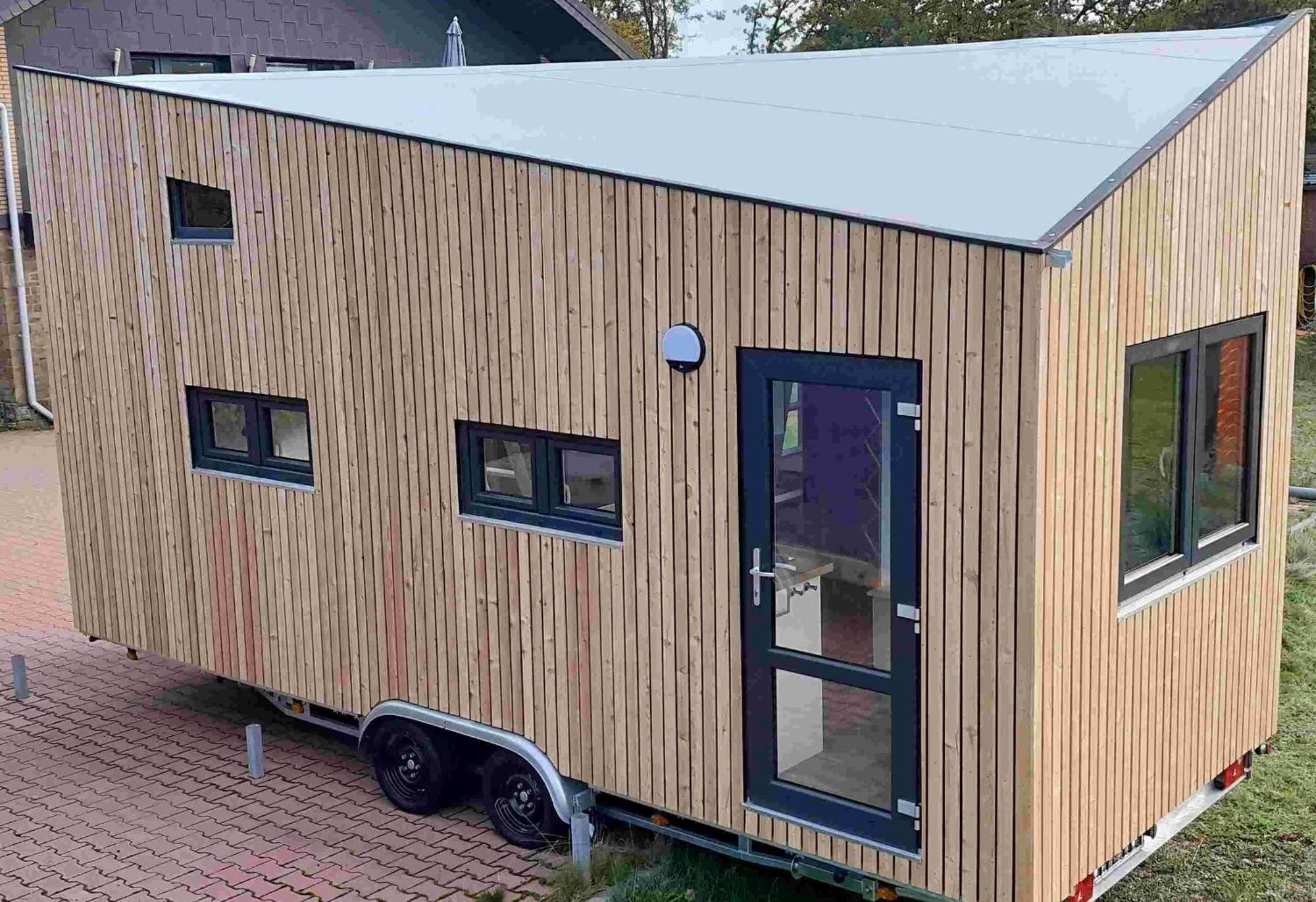 Tiny Haus Blanker Hans Auf Dem Strandgut Campeggio *